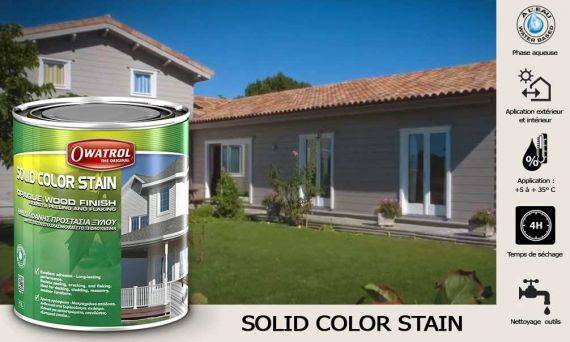 Lasure opaque mate Solid Color Stain Owatrol