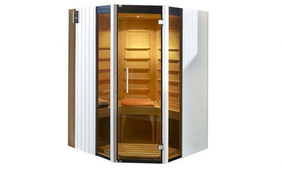 Cabine infrarouge Style d'angle 200x138cm 2890W