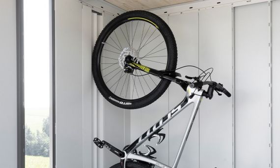 Support de vélo BIKEMAX pour abri métal Néo Biohort